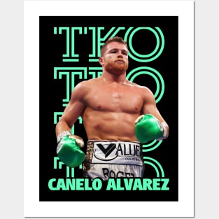 the winner of canelo alvarez Posters and Art